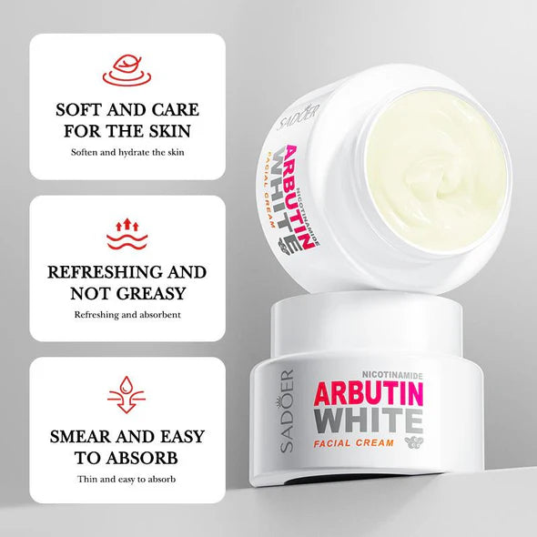 Sadoer Nicotinamide Arbutin White Facial Cream 50g