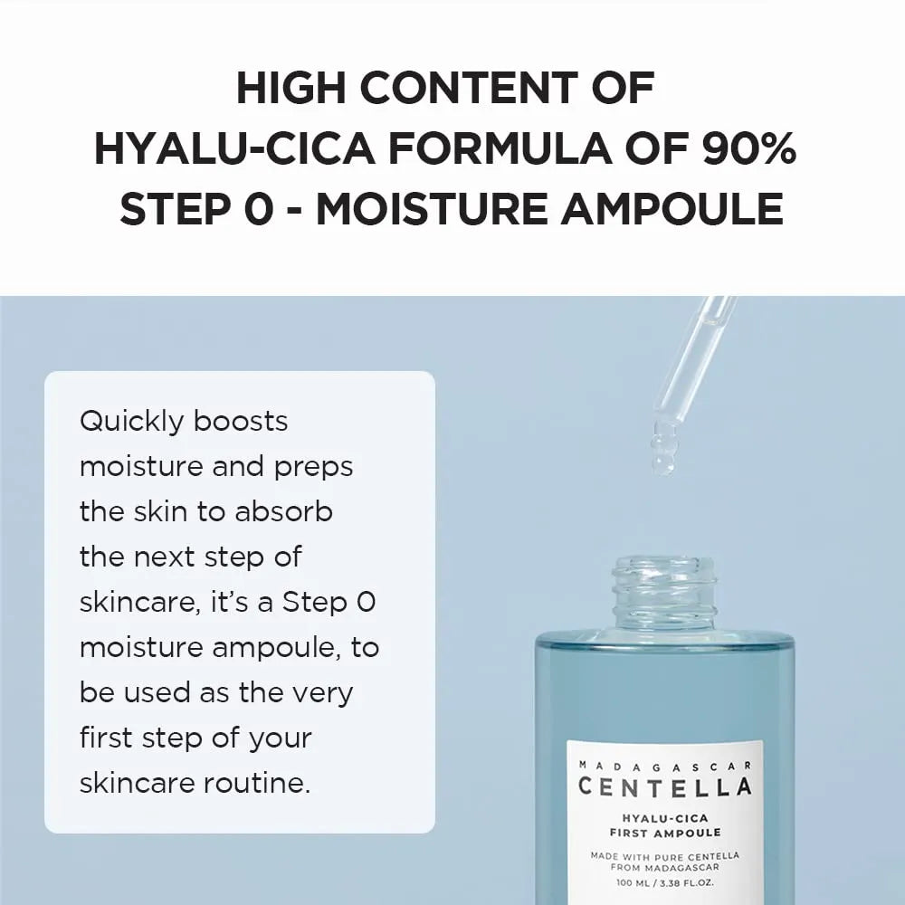 SKIN1004 Hyalu-CICA First Ampoule Soothing Hydration Dry Skin - 100ml
