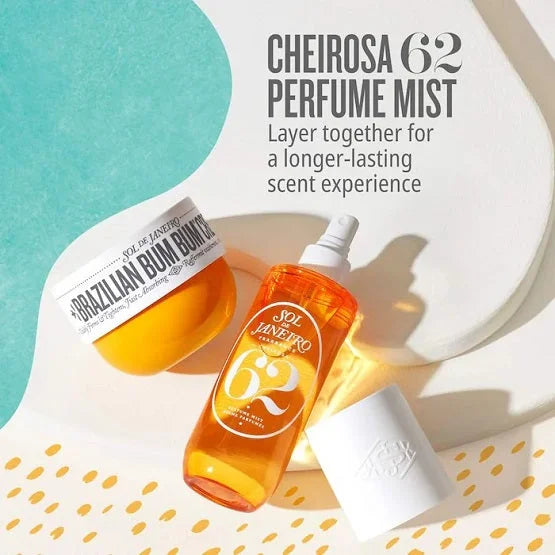 SOL DE JANEIRO - Brazilian Crush Cheirosa 62 Bum Bum Hair & Body Fragrance Mist - 90ML