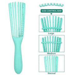 STYLISH Curly hair brush massage wet hair comb & hair brush