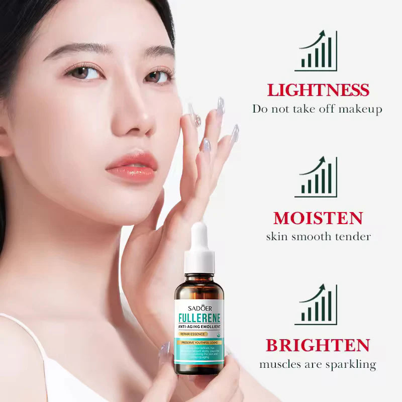 Sadoer Fullerene Anti Aging Rejuvenate Repair Essence Serum -  30ml