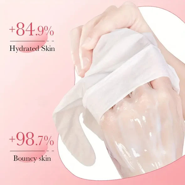 Sadoer Honey Peach Nicotinamide Moisturizing Hand Mask