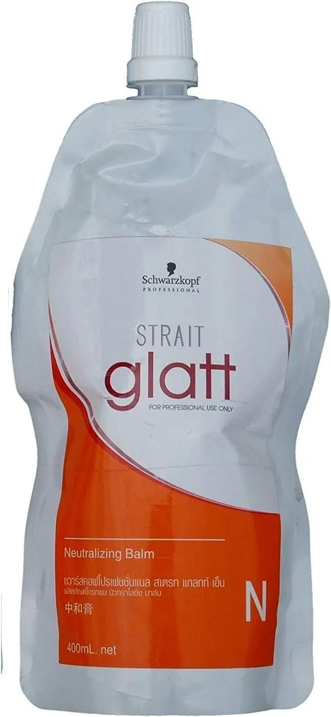 Schwarzkopf Glatt Professional Hair Straightener No.2 400ml and 400ml Neutralizer