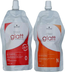 Schwarzkopf Glatt Professional Hair Straightener No.2 400ml and 400ml Neutralizer