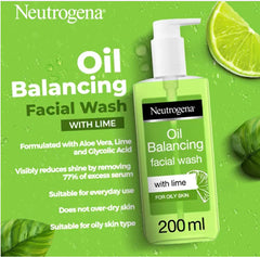 Neutrogena Oil Balancing Facial Wash - 200 ML