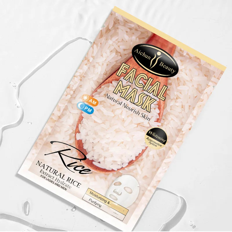 Aichun Beauty Rice Facial Skin Moisturizing Mask