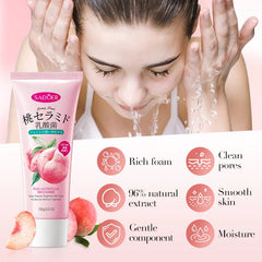 SADOER Organic Fruit Peach Cleanser Oil Control Facial Cleanser - 100gm