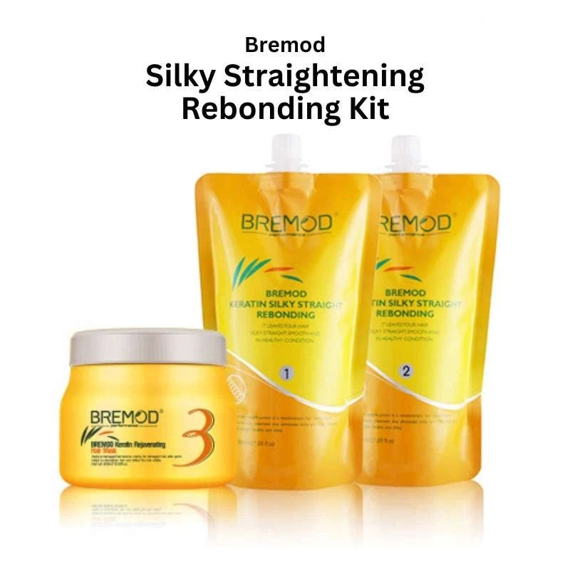 Bremod Silky Straight Keratin Rebonding Kit