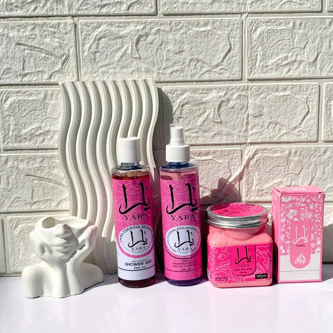 Yara Pack of 04 Luxury Body Care & Fragrance Set