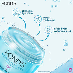 Bundle - Ponds Super Light Gel - 50G + Ponds Bright Beauty Face Wash - 50G