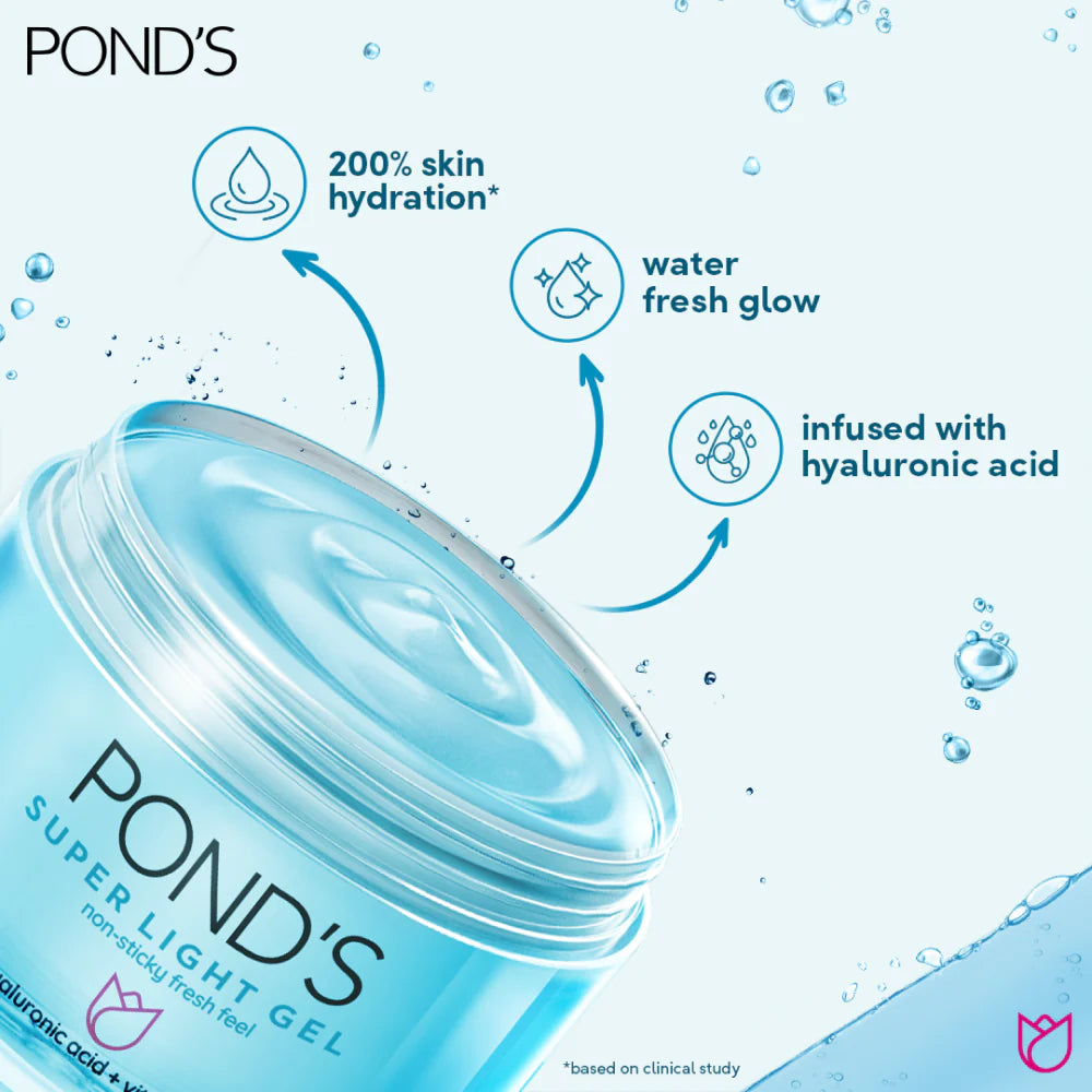 Pack of 2 Bundle - Ponds Super Light gel