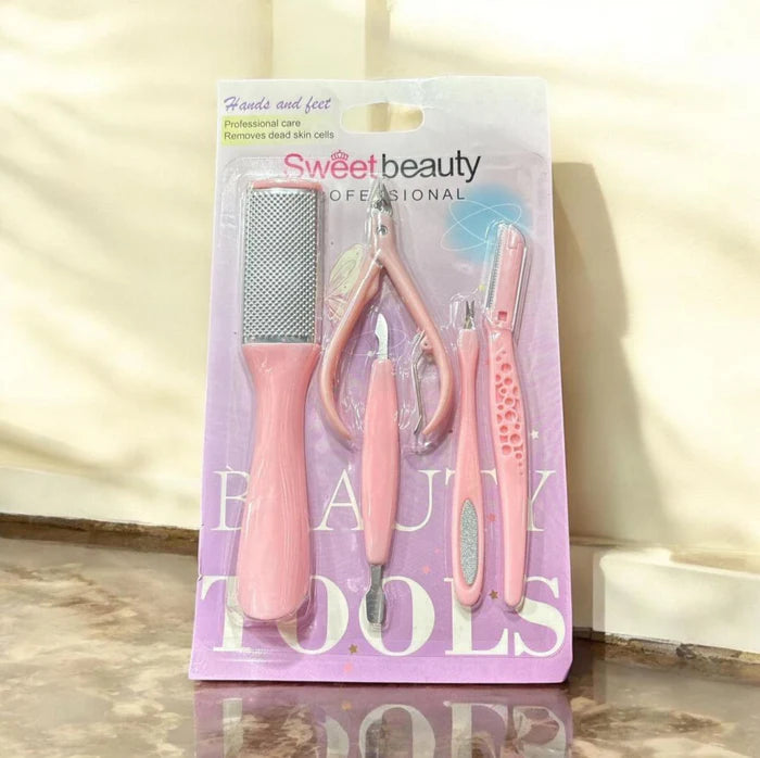 Sweet Beauty 5 Pcs Manicure and Pedicure Kit
