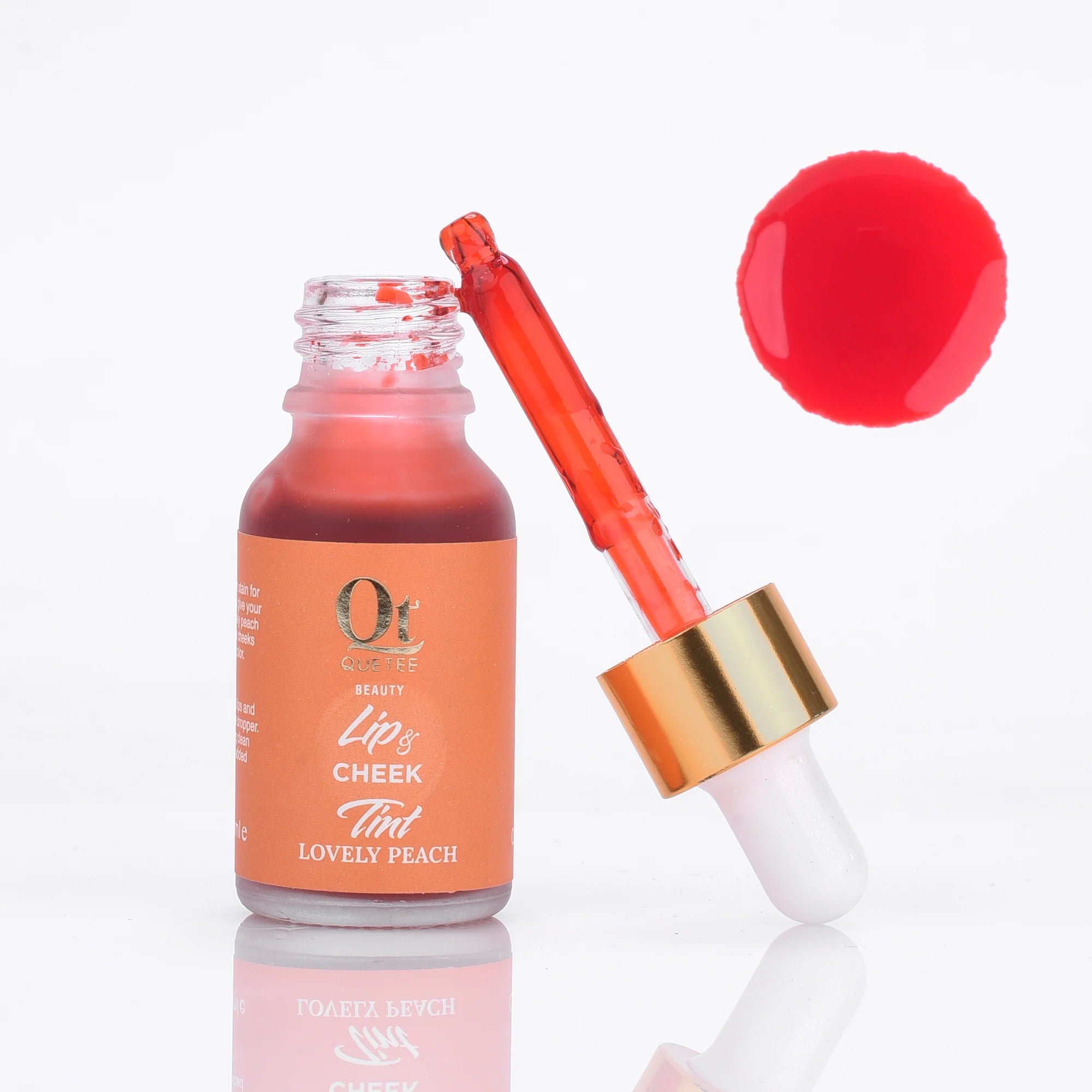 Quetee Beauty Lip & Cheek Color Lovely Peach