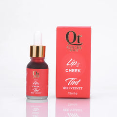 Quetee Beauty Lip & Cheek Color Red Velvet