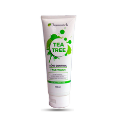 Dermarich Tea Tree Face Wash For Acne & Pimples With Tea Tree & Neem Extract - 100ml