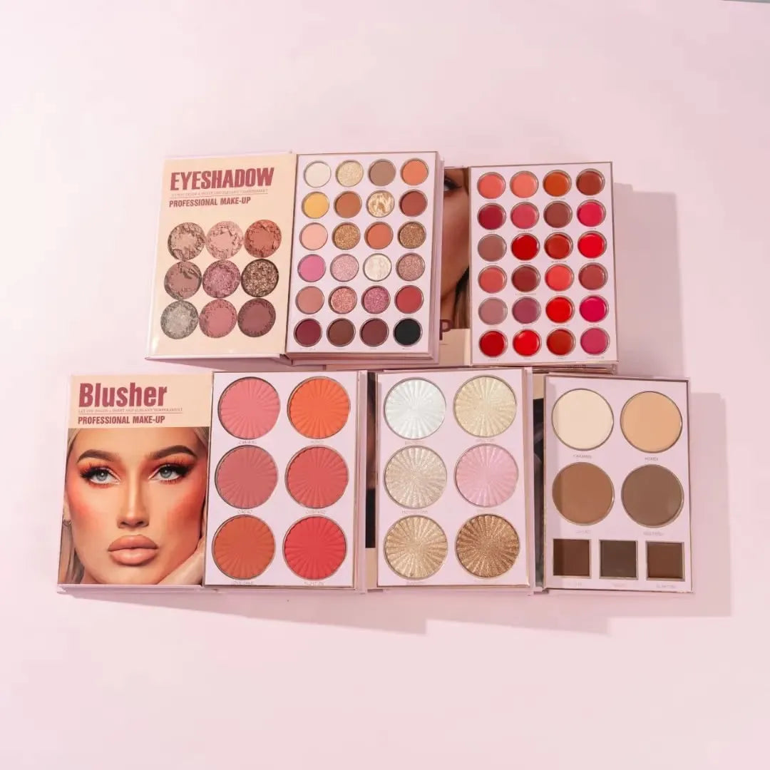 Hudamoji 5 Pages Complete Makeup Book Palette