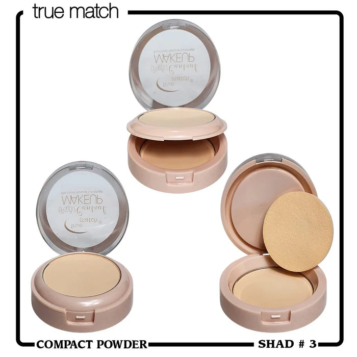 True Match Fair Control Matte Compact Powder - Shade 3