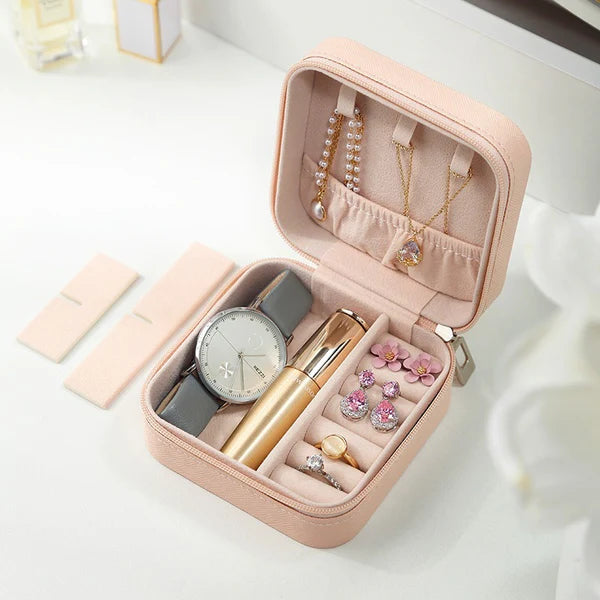 Portable Jewelry Organizer Box