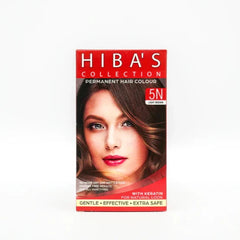 Hibas Collection Hair Color 5N Light Brown (60-ml)