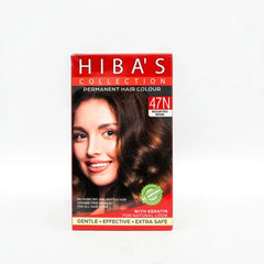 Hibas Collection Hair Color 47N Medium Rich Brown (60-ml)