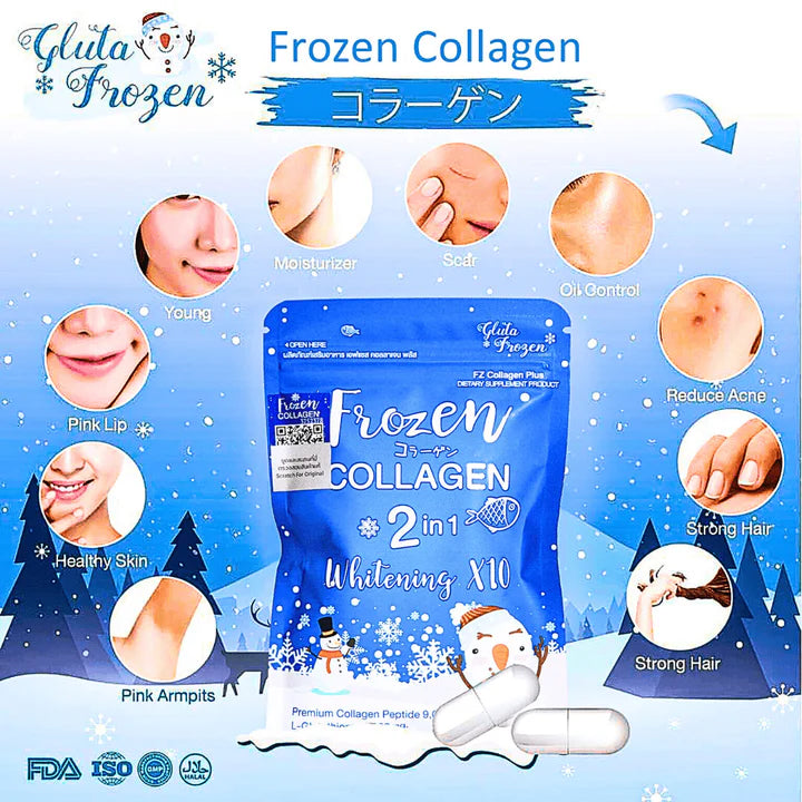 Frozen Collagen 2-in-1 Whitening – 60 Capsules