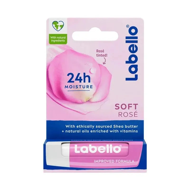 Original Labello Soft Rose, Rose Tinted Lip Balm – Ameena.pk™️