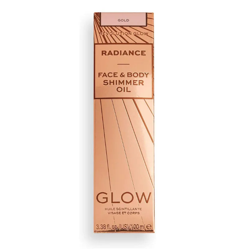 Revolution Glow Radiance Face & Body Shimmer Oil 100ml