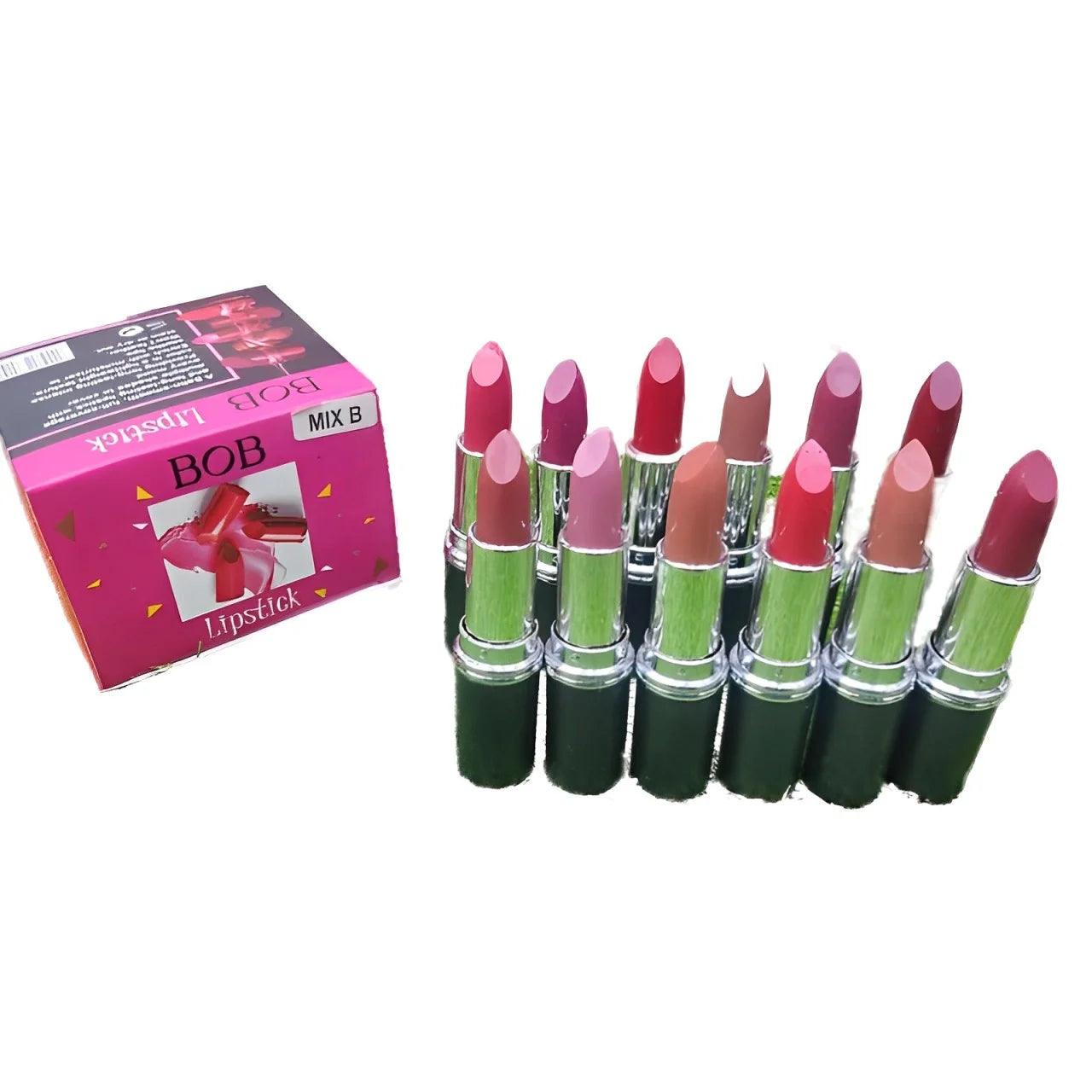 12 pcs Bob Lipsticks