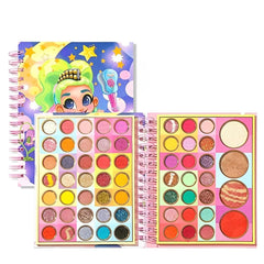 60 Color Romanky Glitter and Shiny Makeup Eyeshadow Palette