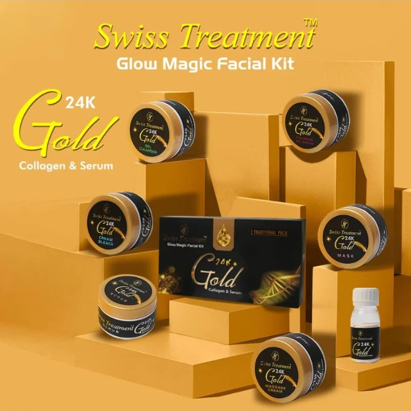 Swiss Treatment 24K Gold Facial Kit