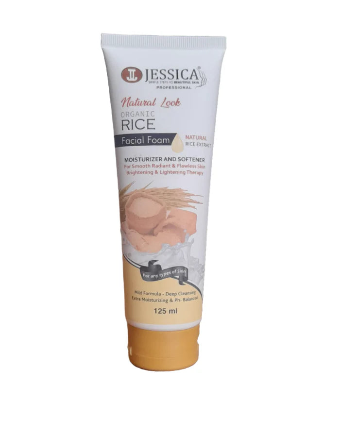 Jessica Professional Jessica Face Wash Natural Organic Rice 125ml – Ameena.pk