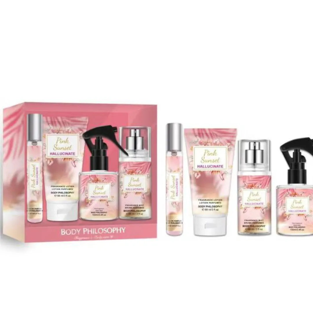 Body Philosophy 4‑Pieces Fragrance Set