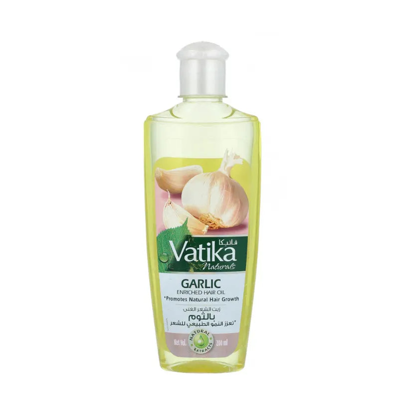 Vatika Naturals Garlic Enriched Hair Oil 200ml Imported