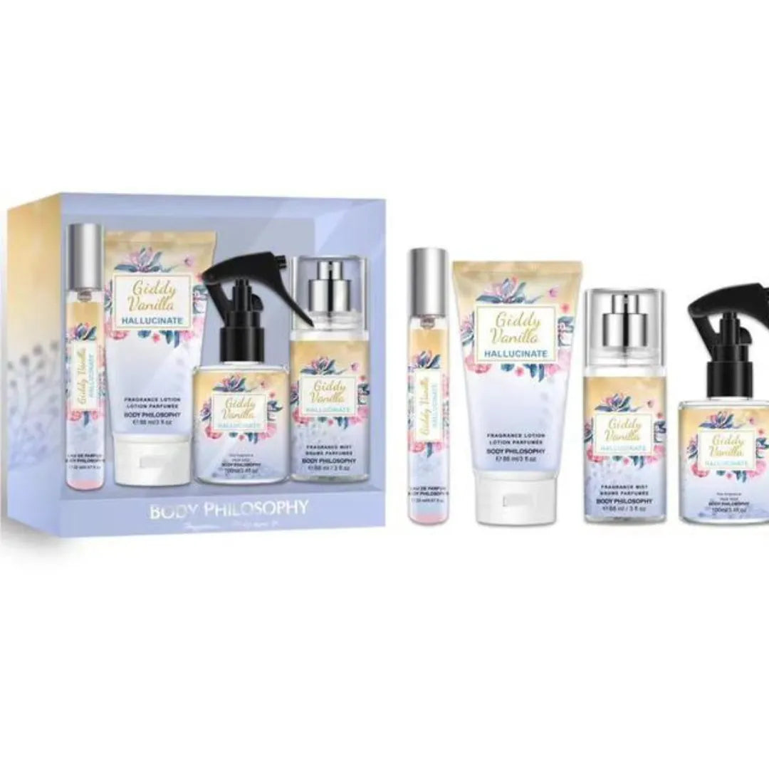 Body Philosophy 4‑Pieces Fragrance Set