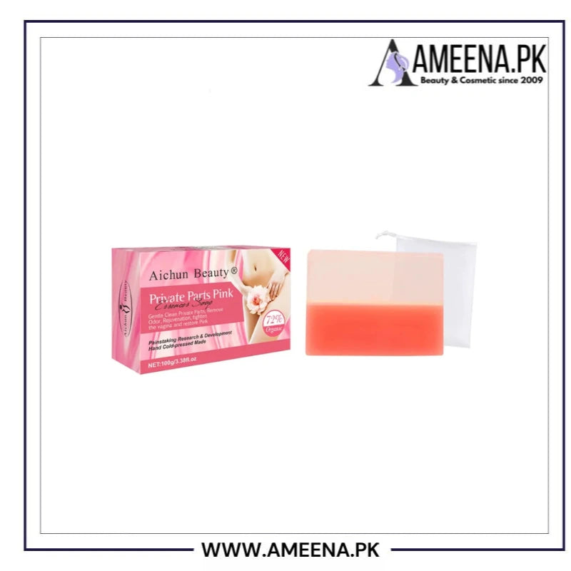 Aichun Beauty Private Parts Pink Essence Soap