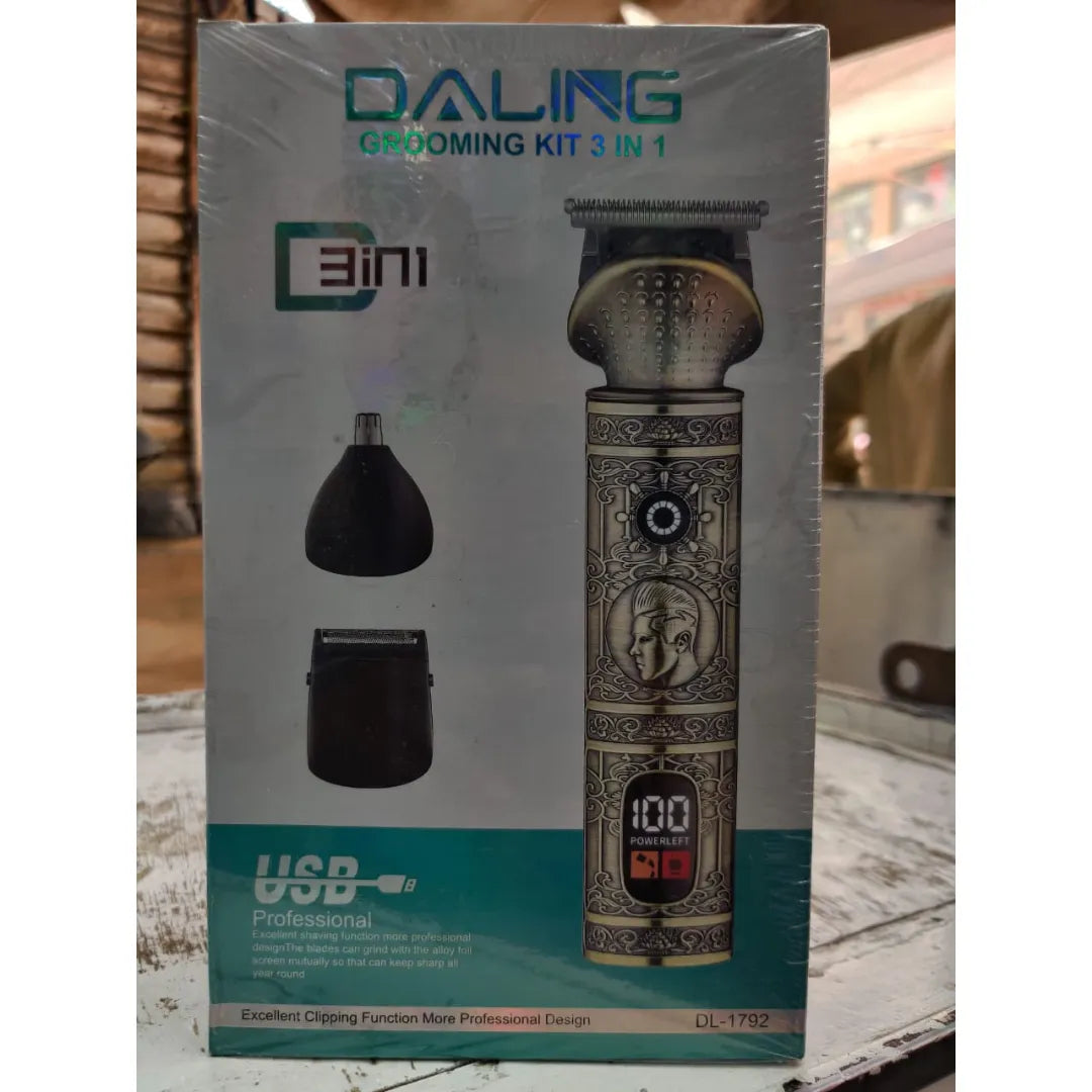 Daling 3-in-1 Grooming Kit – Precision. Power. Performance.