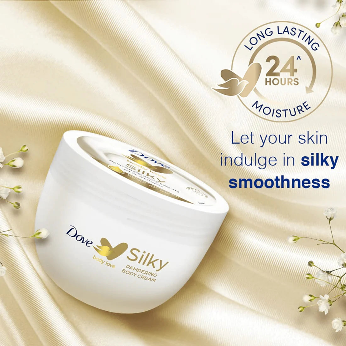 Dove Body Love Silky Pampering Body Cream 300ml