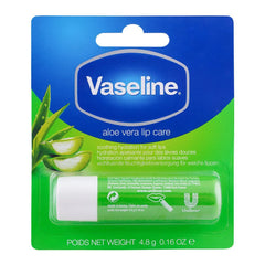 Vaseline Aloe Vera Lip Care, 4.8g