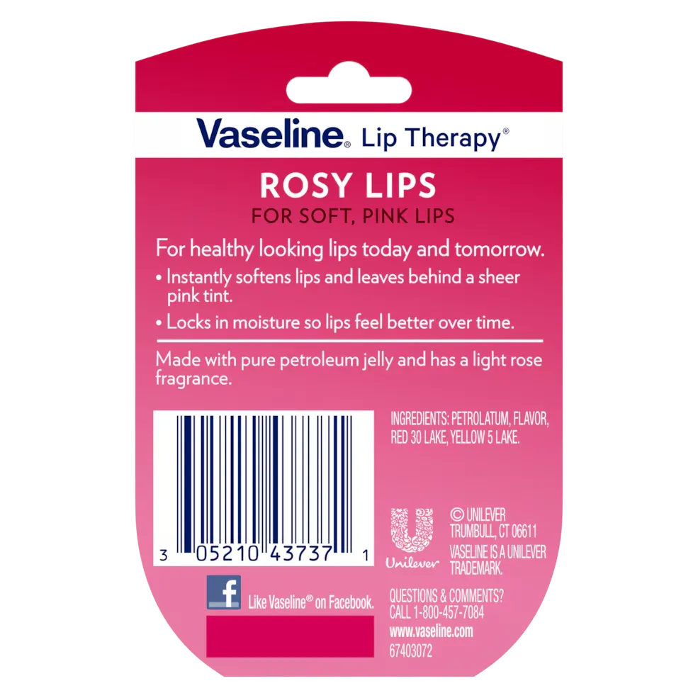 Vaseline Lip Therapy Lip Balm Rosy Lips 7g