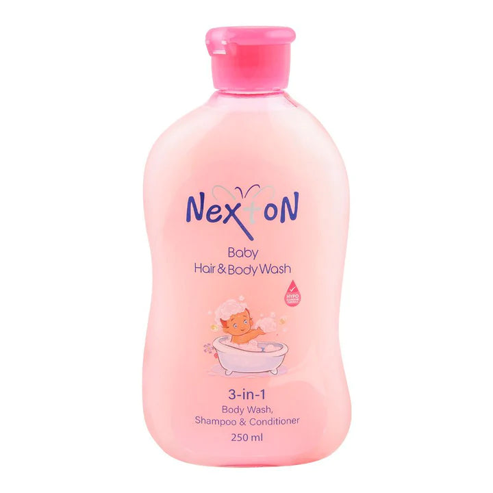 Nexton 3-In-1 Baby Hair & Body Wash