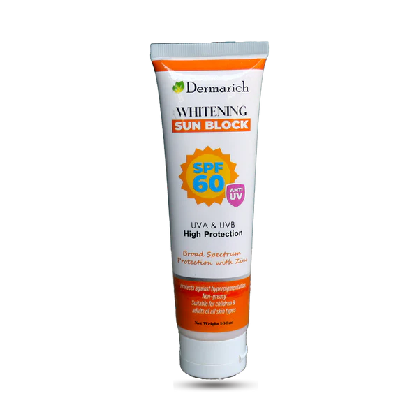 Dermarich SPF-60 Whitening Sun Block 100ml