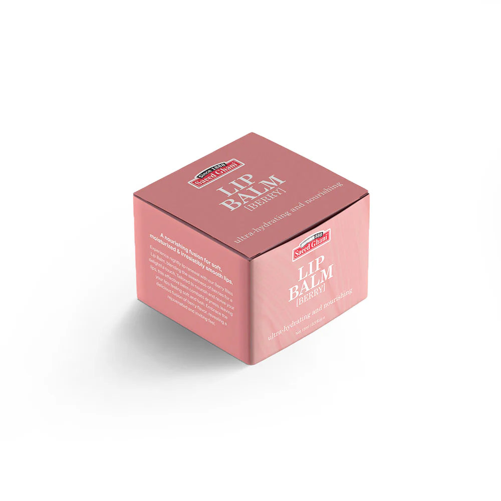 Saeed Ghani Ultra Hydrating &amp; Nourishing Lip Balm – Berry
