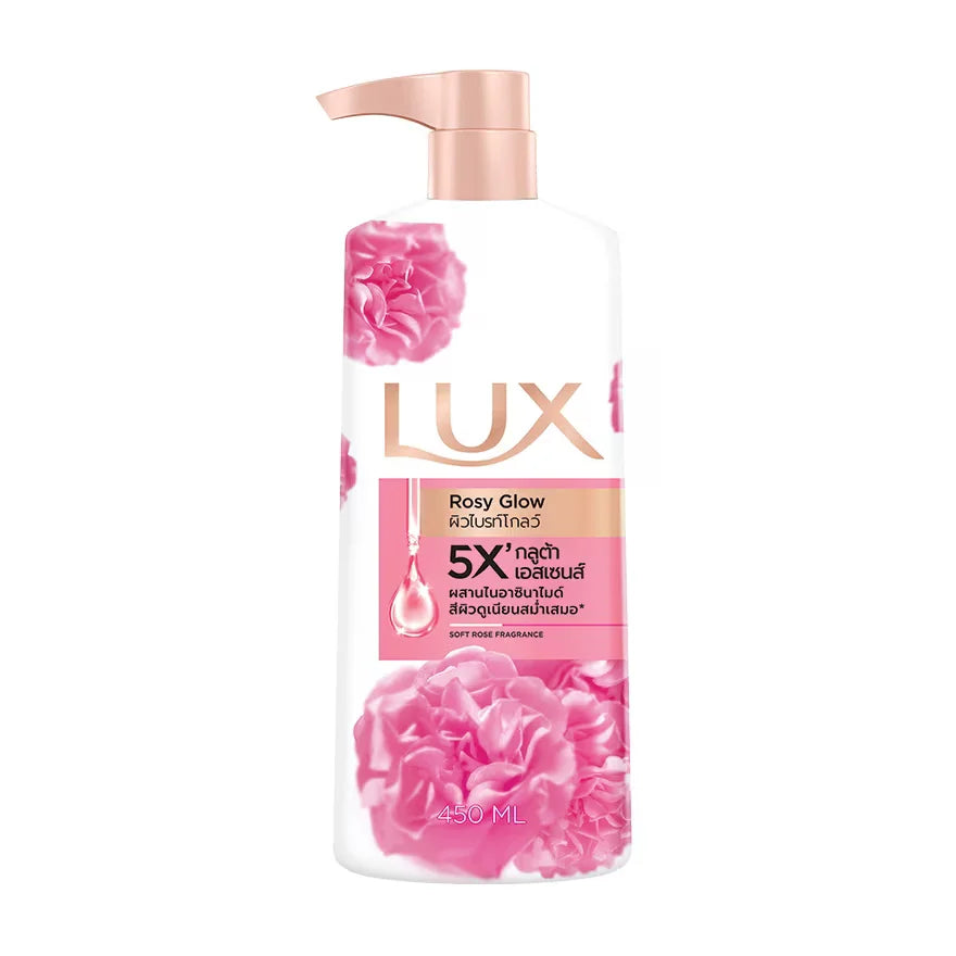 Lux Rosy Glow Fragrance Body Wash, 450ml