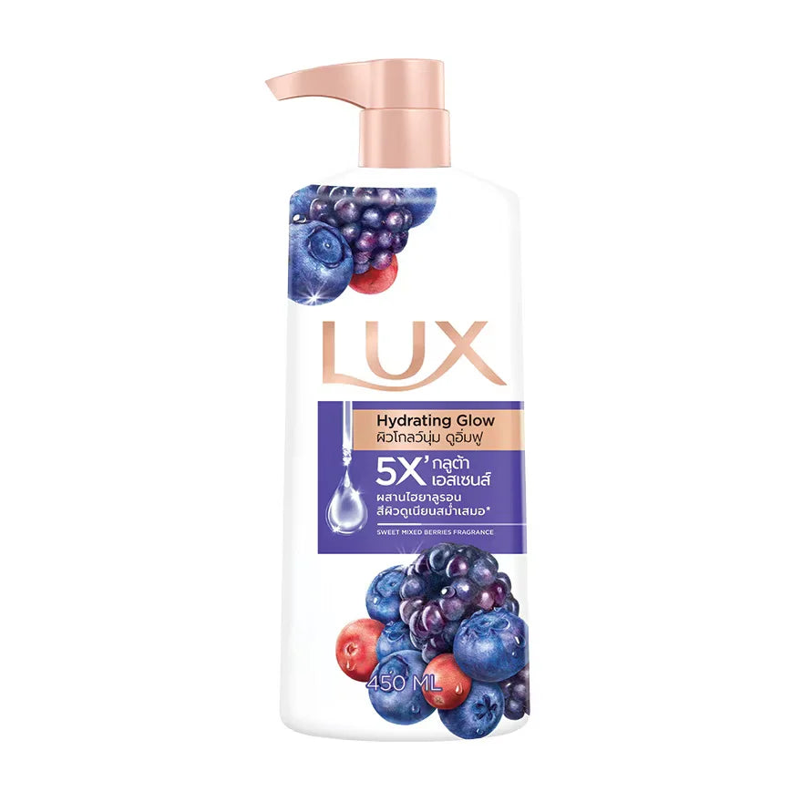 Lux Hydrating Glow Fragrance Body Wash, 450ml