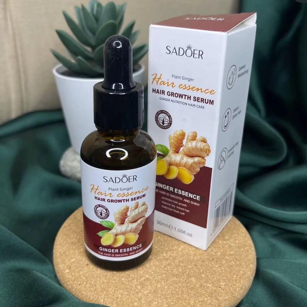 SADOER Plant Ginger Hair Growth Serum