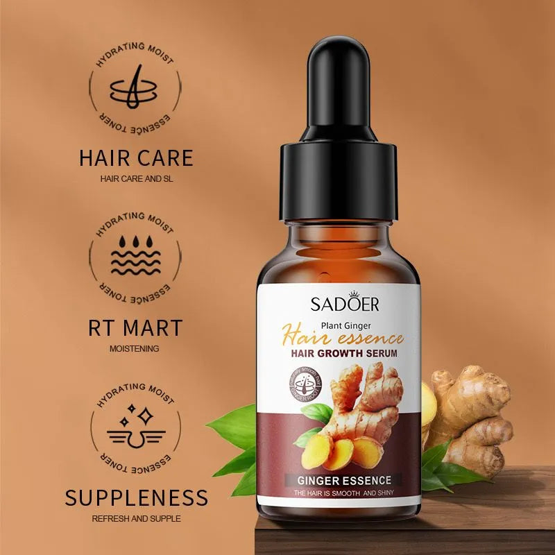 SADOER Plant Ginger Hair Growth Serum