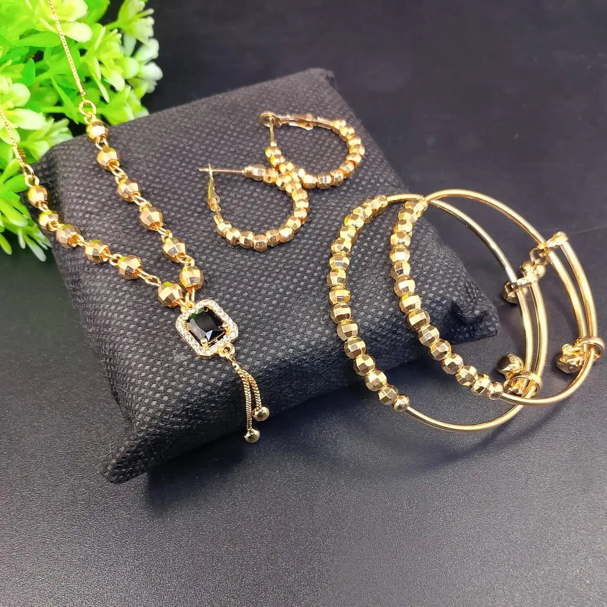 Gold-plated combo set