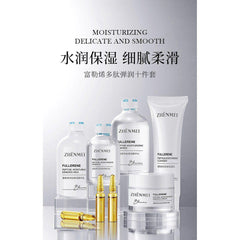 ZHENMEI FULLERENE Peptide Mosturizing Skin Care Set Ten piece