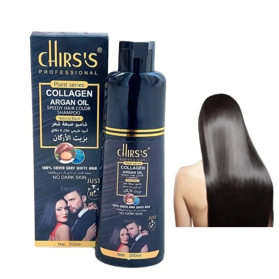 Chirs`S  Hair Color Shampoo - 200ml -