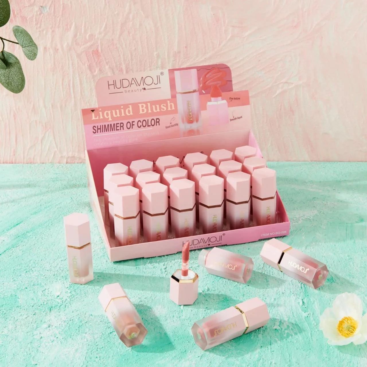 6 Pcs Huda Moji Liquid Blush Set